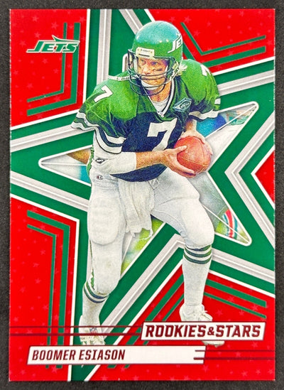 Boomer Esiason 2025 Rookies & Stars Red Jets Default Title Football Cards