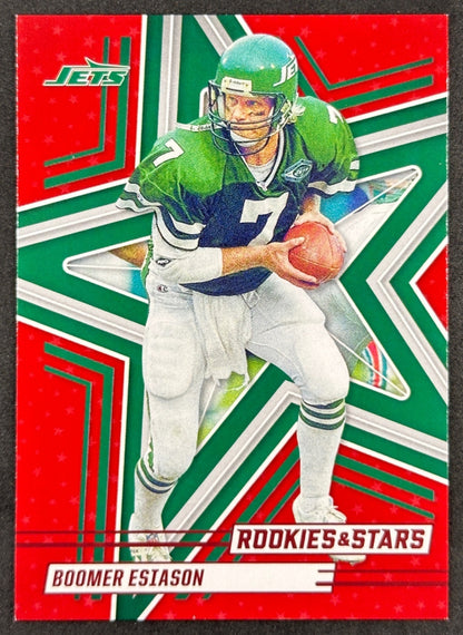 Boomer Esiason 2025 Rookies & Stars Red Jets Default Title Football Cards