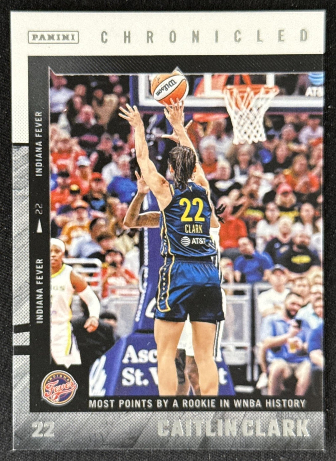 Caitlin Clark 2025 Panini Chronicled WNBA Fever 12 Sports Trading Card