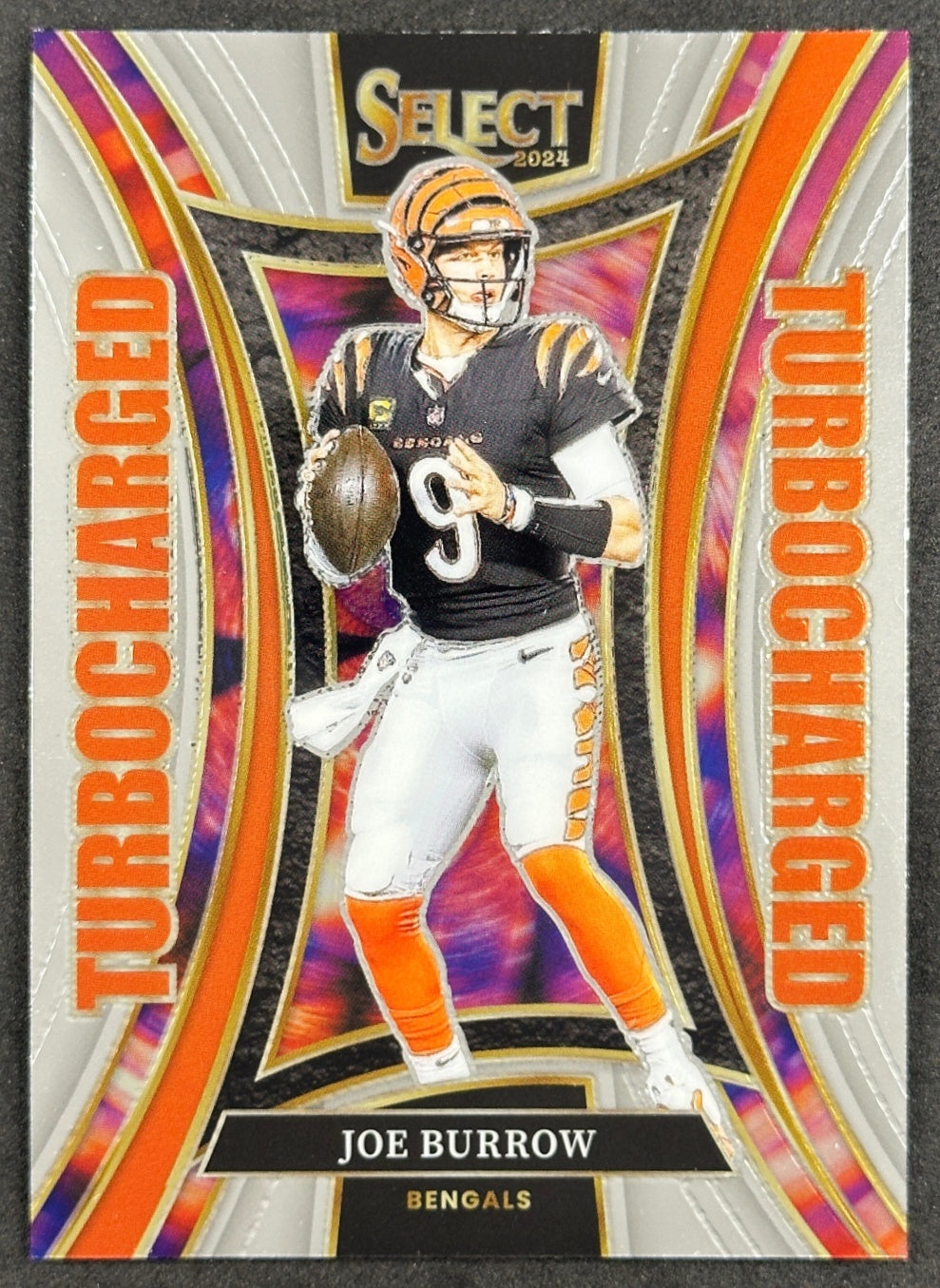 Joe Burrow 2024 Panini Select Turbocharged Prizm Bengals Default Title Football