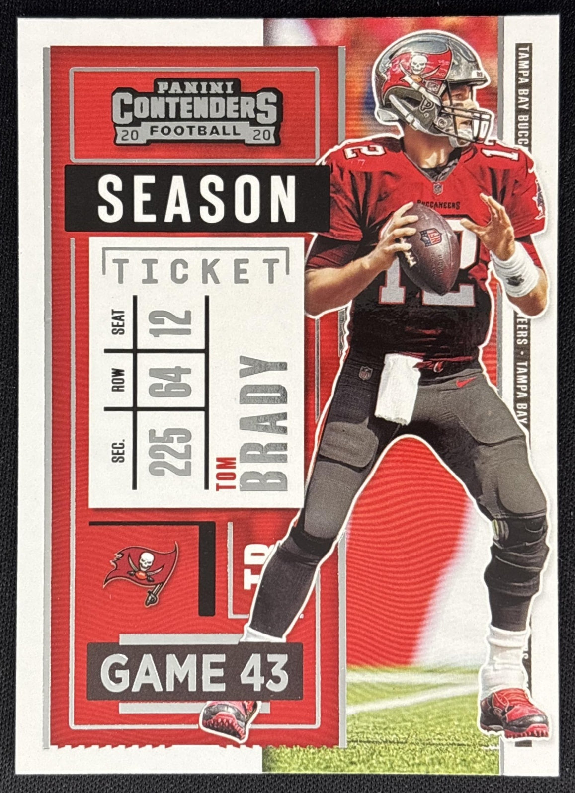Tom Brady 2020 Panini Contenders Buccaneers Sports Trading Cards