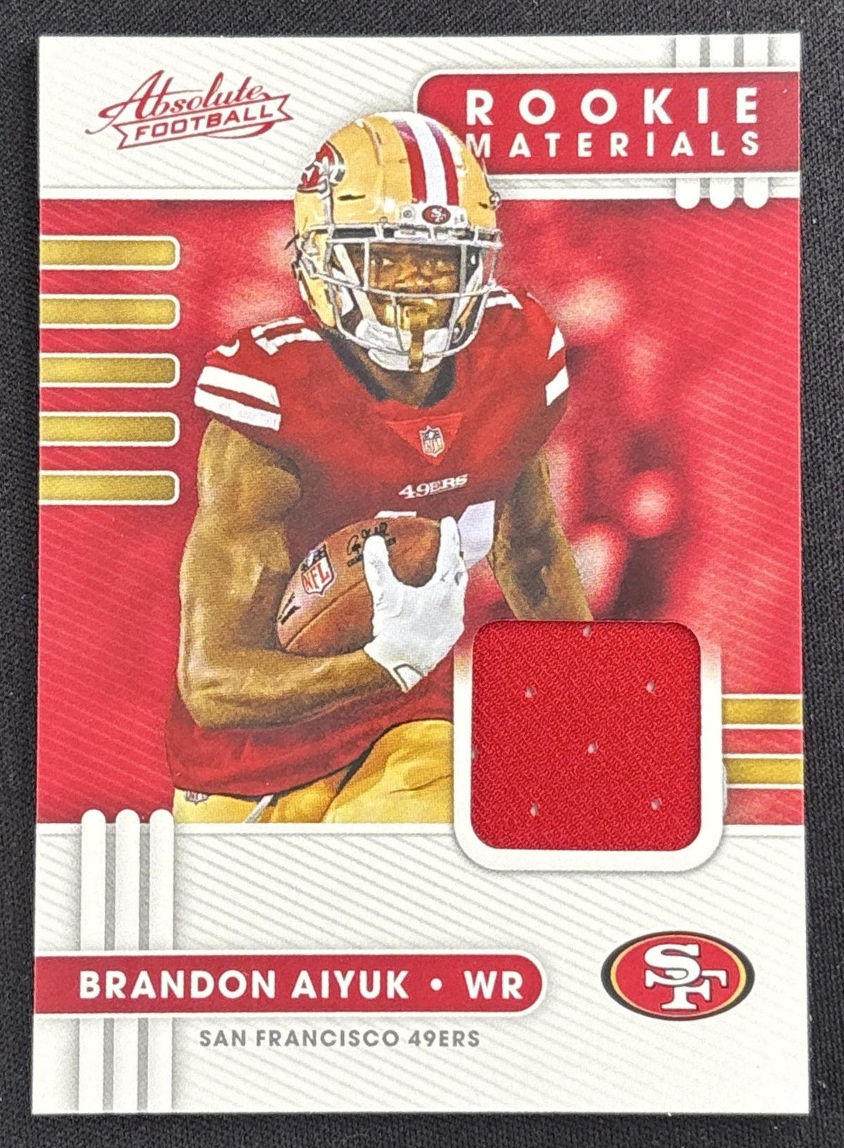 Brandon Aiyuk 2020 Panini Absolute Rookie Materials 49ers