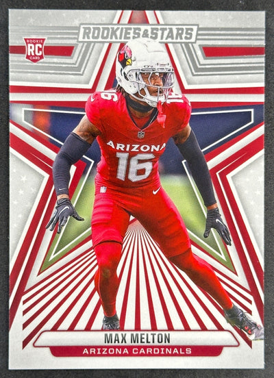 Max Melton 2024 Panini Rookies & Stars Cardinals Default Title Sports Trading Cards