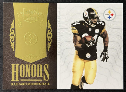 Rashard Mendenhall 2010 Panini Plates & Patches Honors /299 Steelers