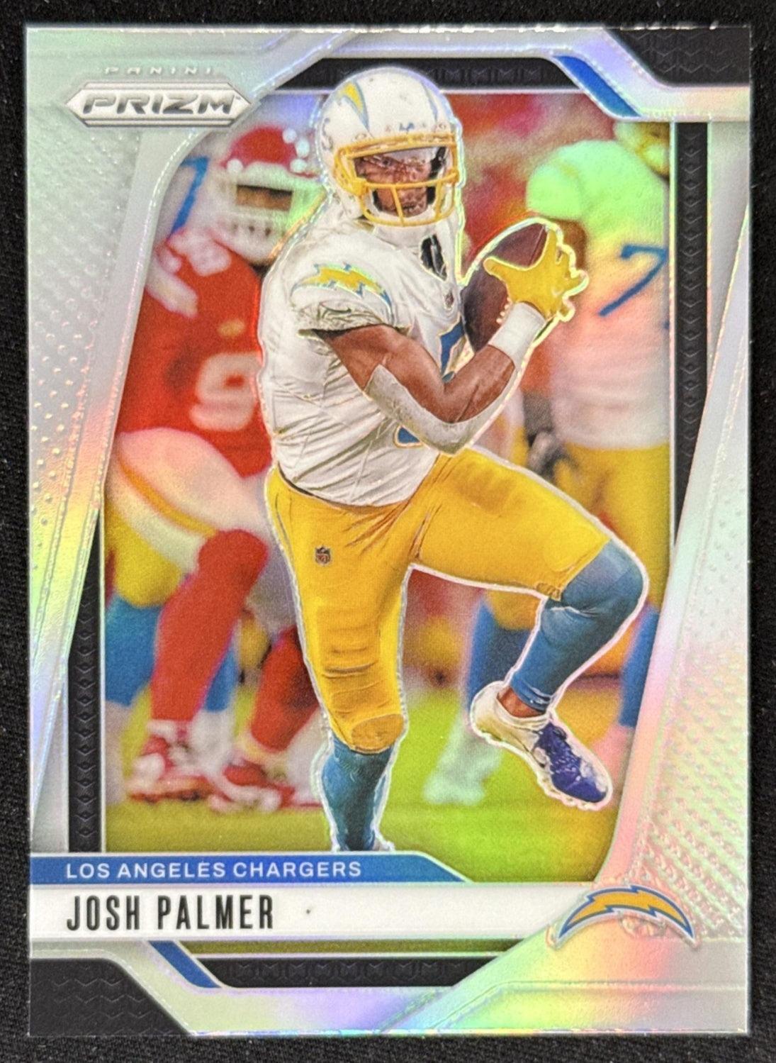 Josh Palmer 2024 Panini Prizm Silver Chargers Sports Trading Card