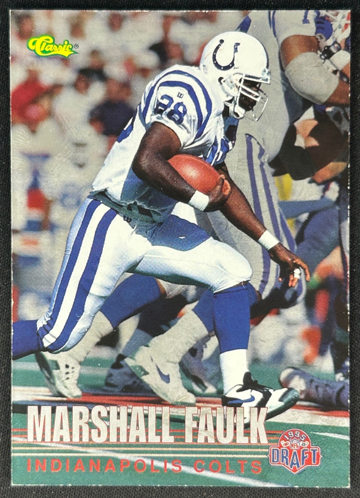 Marshall Faulk 1995 NFL Rookies Colts