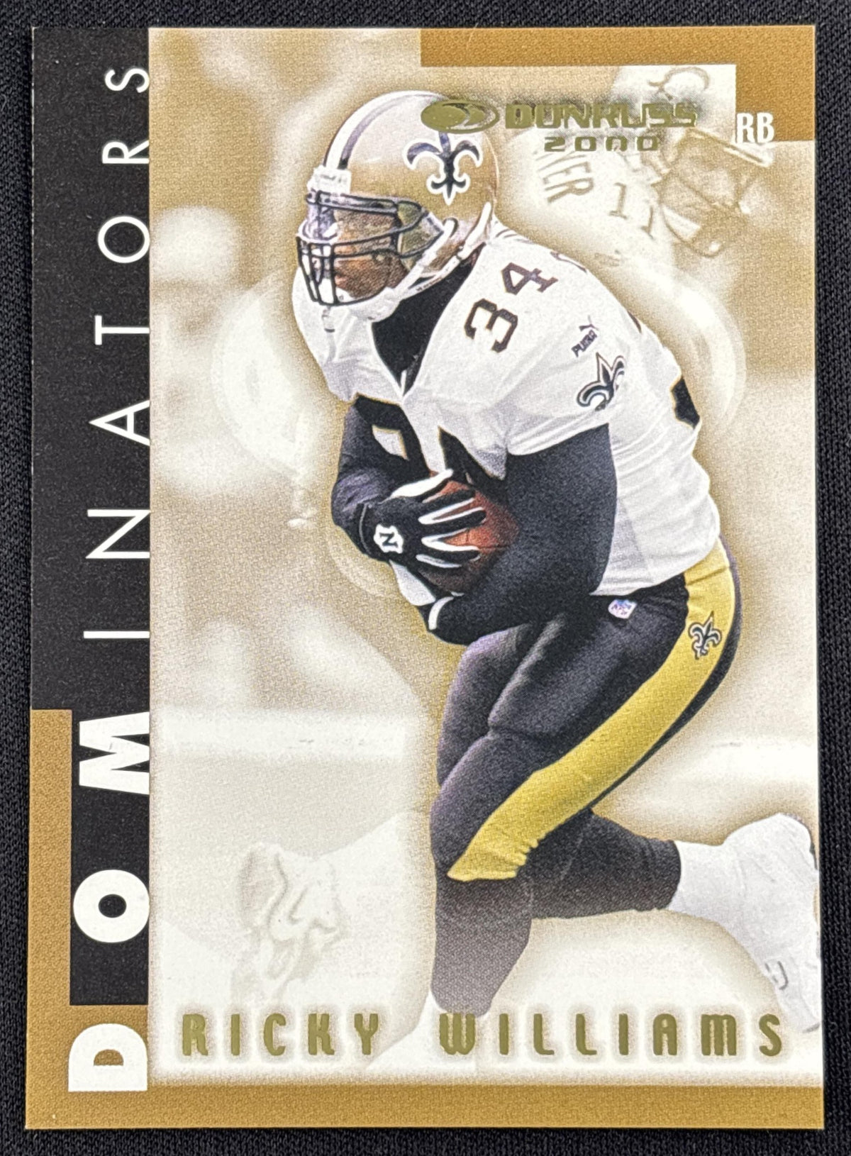 Ricky Williams 2000 Donruss Dominators /5000 Saints