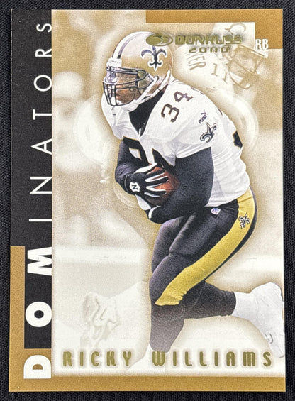 Ricky Williams 2000 Donruss Dominators /5000 Saints