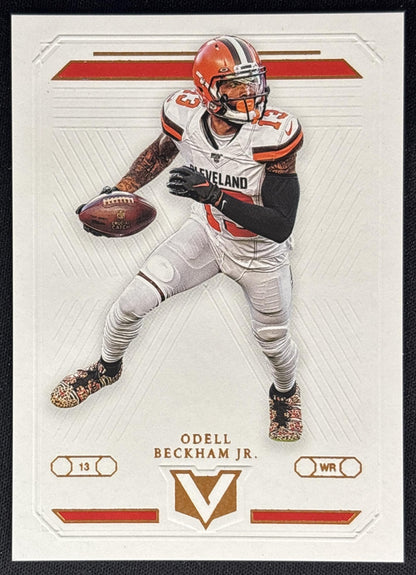 Odell Beckham Jr. 2019 Panini Chronicles Vertex Browns