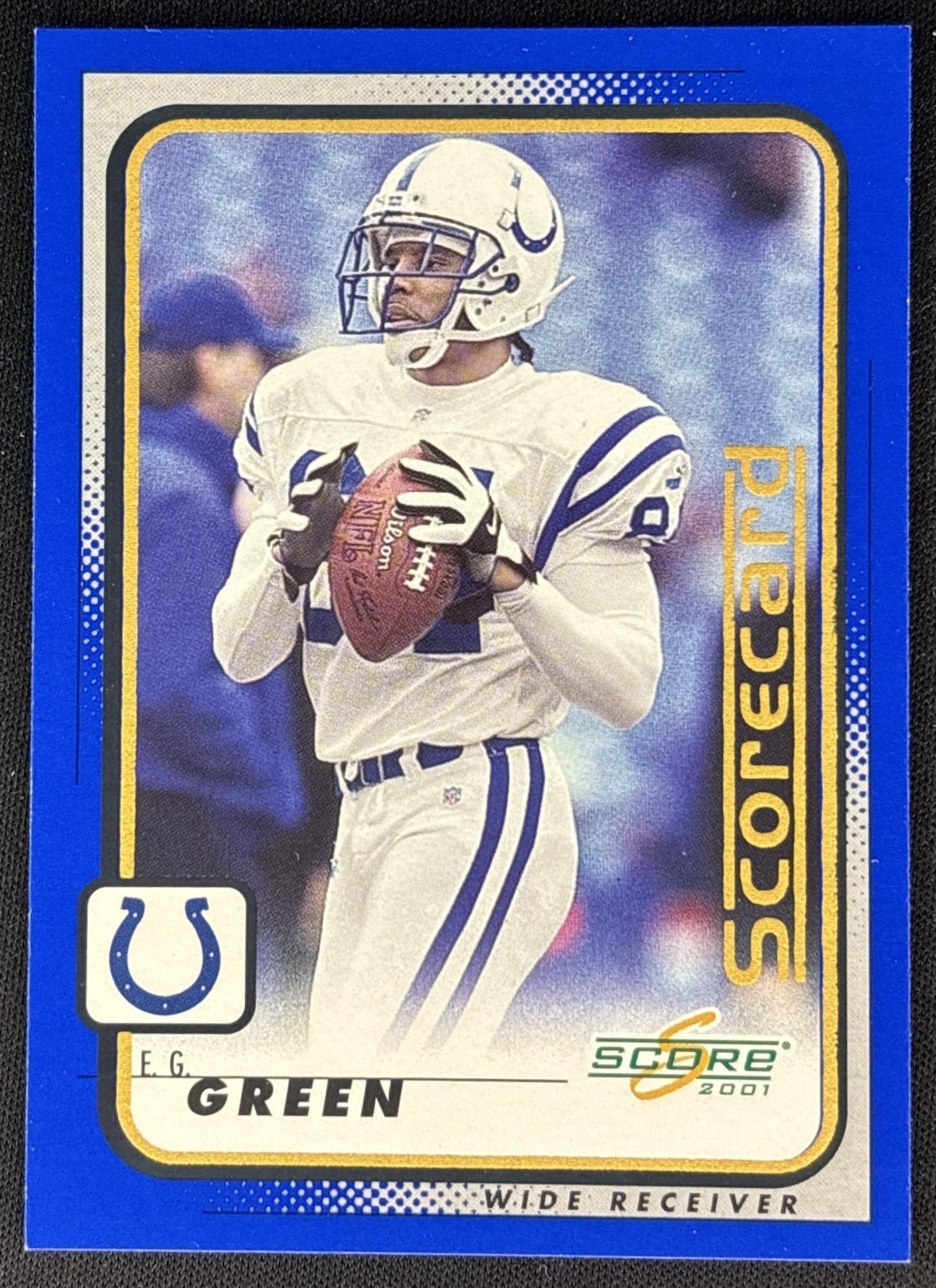 EG Green 2001 Score /429 Sports Trading Cards