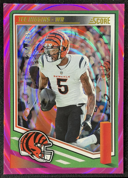 Tee Higgins 2025 Panini Score Ellipse /399 Bengals