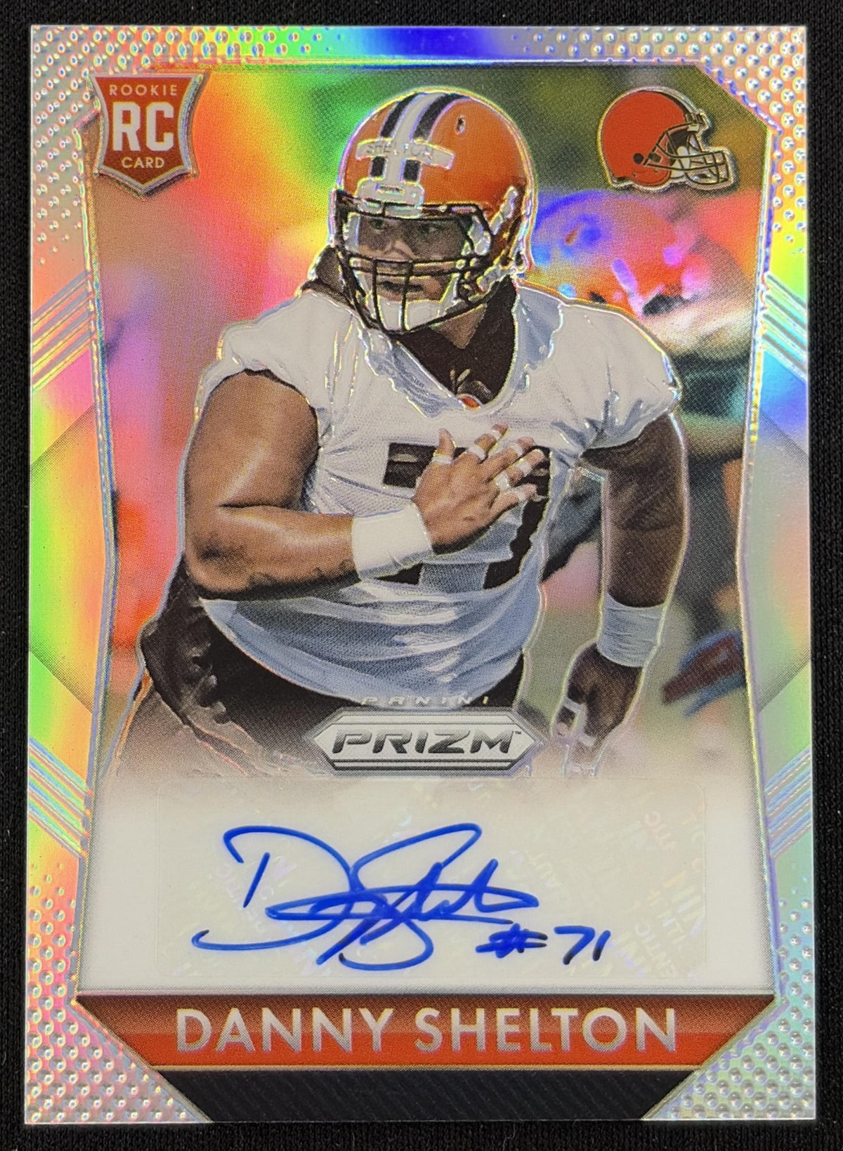 Danny Shelton 2015 Panini Prizm Rookie Signatures Silver Prizm /175 Browns Default Title Sports Trading Card