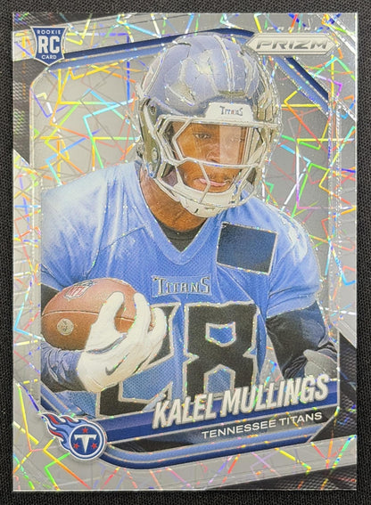 Kalel Mullings 2025 Panini Prizm Lazer Titans