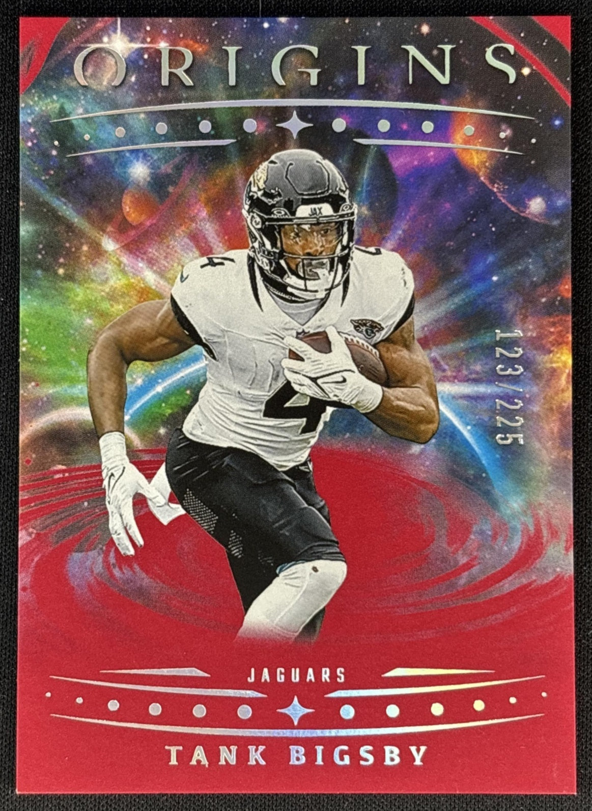 Tank Bigsby 2025 Panini Origins Red /225 Jaguars front