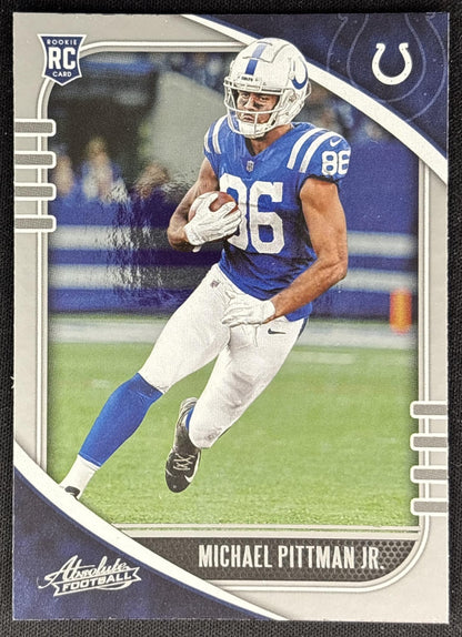 Michael Pittman Jr. 2020 Panini Absolute Retail Colts front