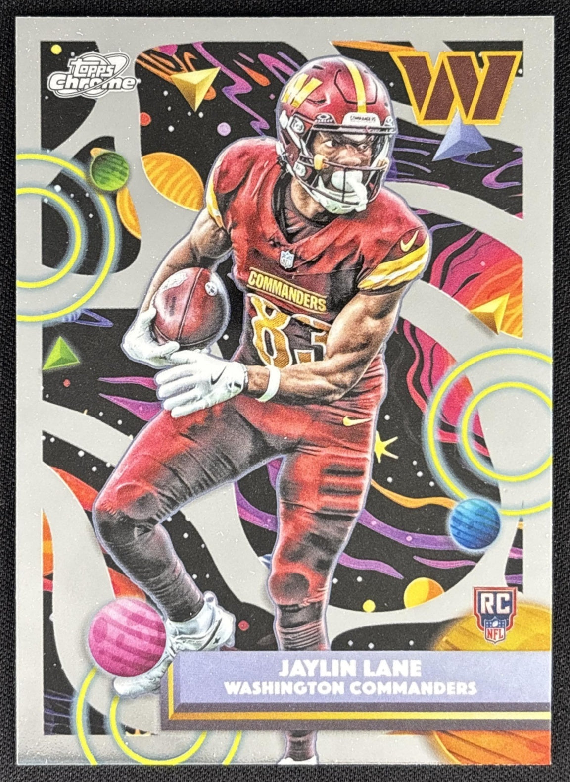 Jaylin Lane 2025 Topps Cosmic Chrome Commanders
