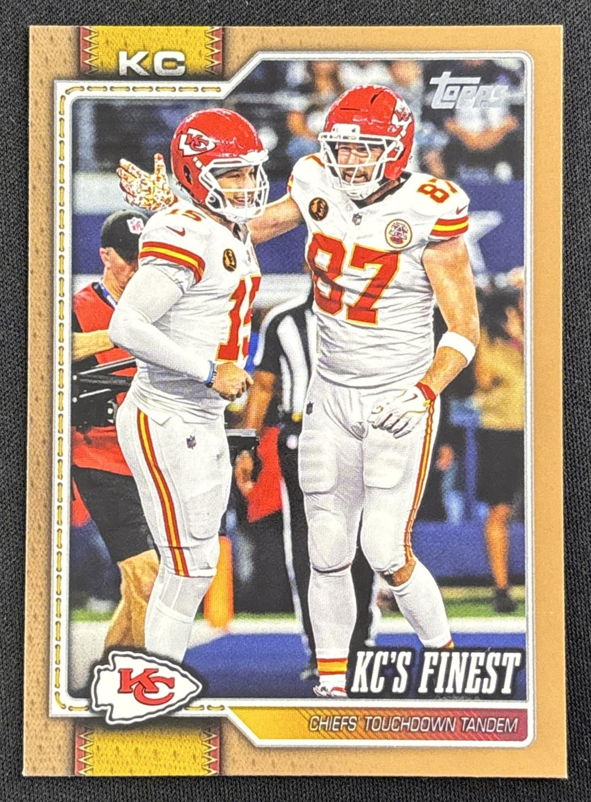 KC's Finest 2026 Topps Gold /2026 Chiefs