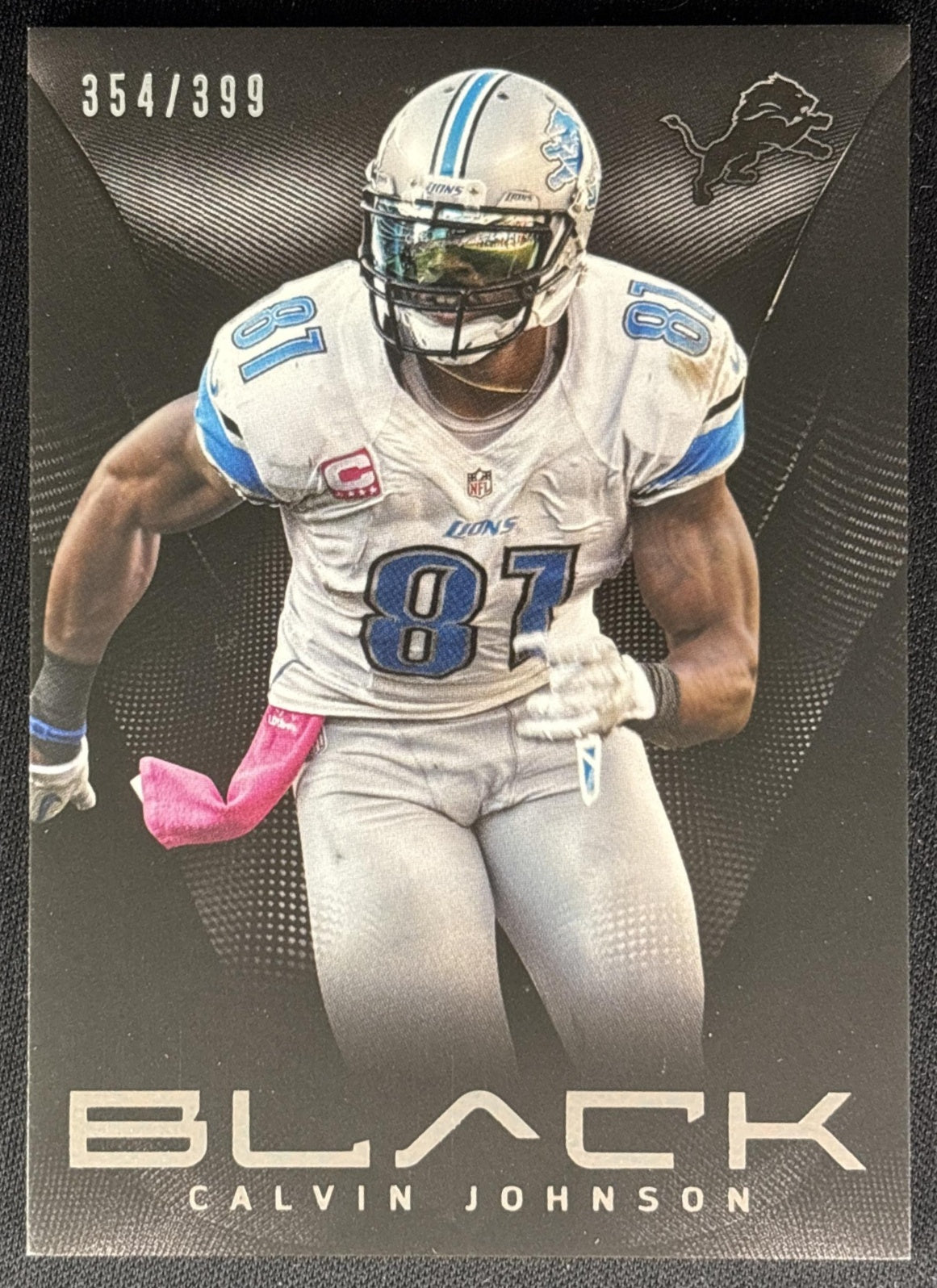Calvin Johnson 2013 Panini Black /399 Lions 2 Sports Trading Cards