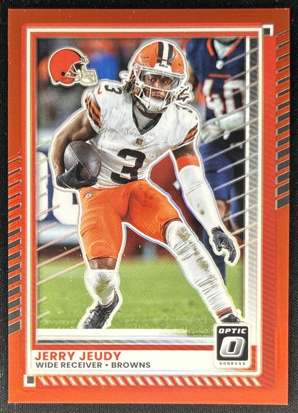 Jerry Jeudy 2025 Panini Donruss Optic Red Prizm /149 Browns