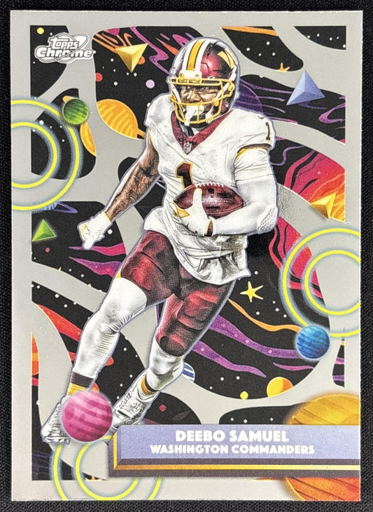 Deebo Samuel 2025 Topps Cosmic Chrome Commanders