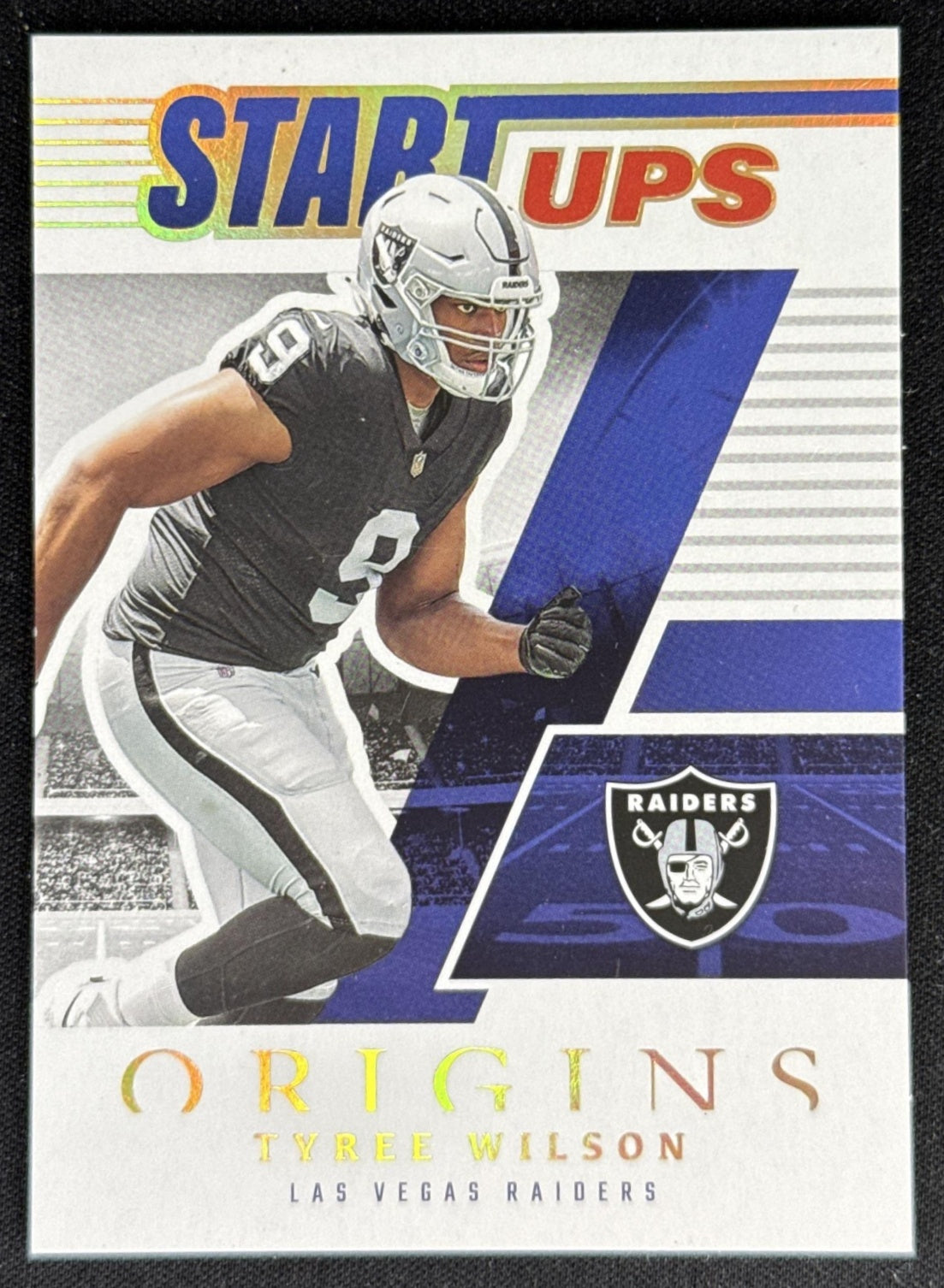 Tyree Wilson 2023 Panini Origins Start Ups Raiders Default Title Sports Trading Card