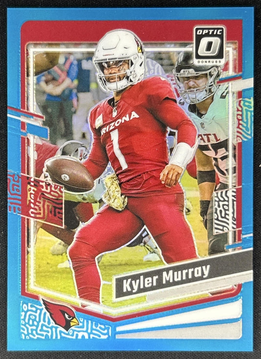 Kyler Murray 2023 Panini Donruss Optic Aqua Prizm /299 Cardinals front
