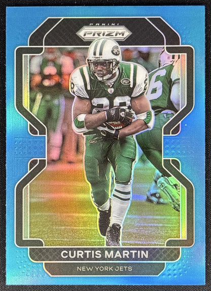 Curtis Martin 2021 Panini Prizm Light Blue Jets Default Title Sports Trading Cards