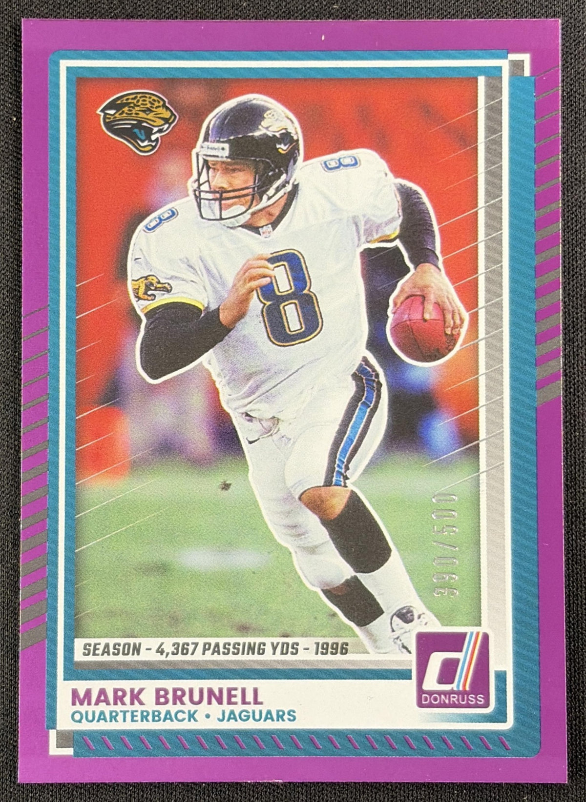Mark Brunell 2025 Panini Donruss Season Stat Line /500 Jaguars