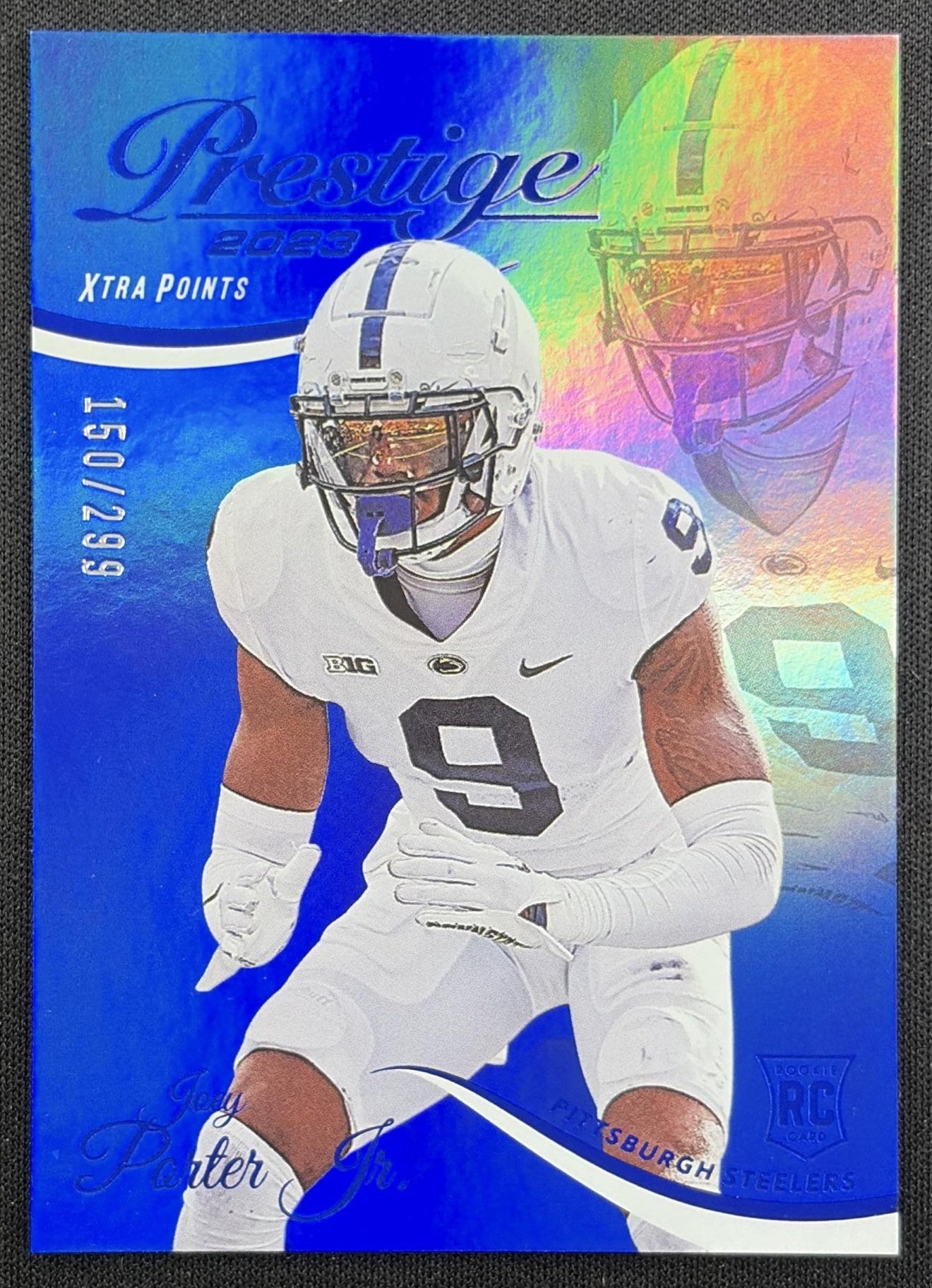 Joey Porter Jr. 2023 Panini Prestige Xtra Points Premium Blue /299 Steelers