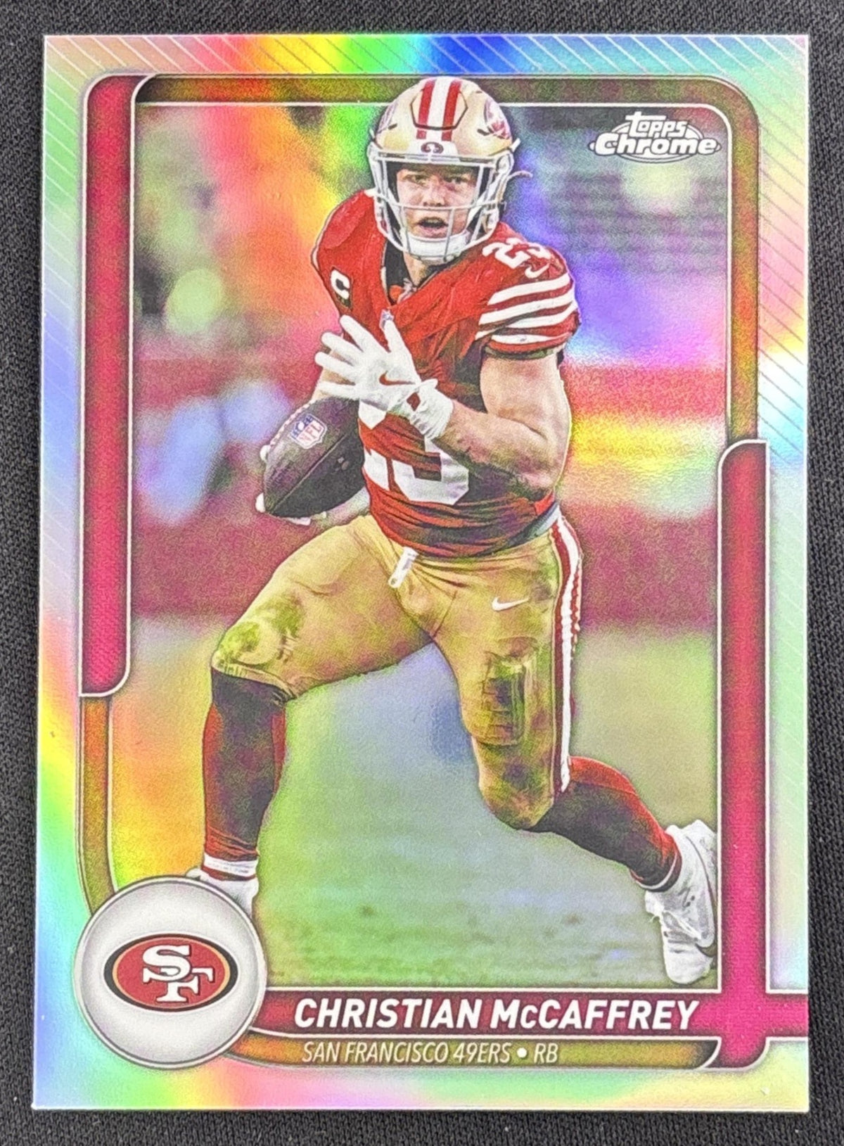 Christian McCaffrey 2026 Topps The Collection Chrome 49ers