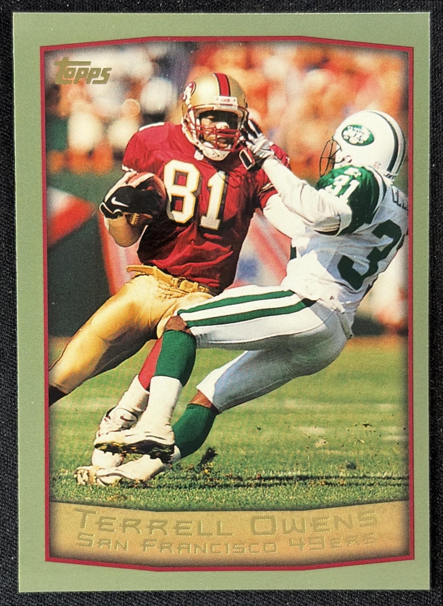 Terrell Owens 1999 Topps Collection 49ers
