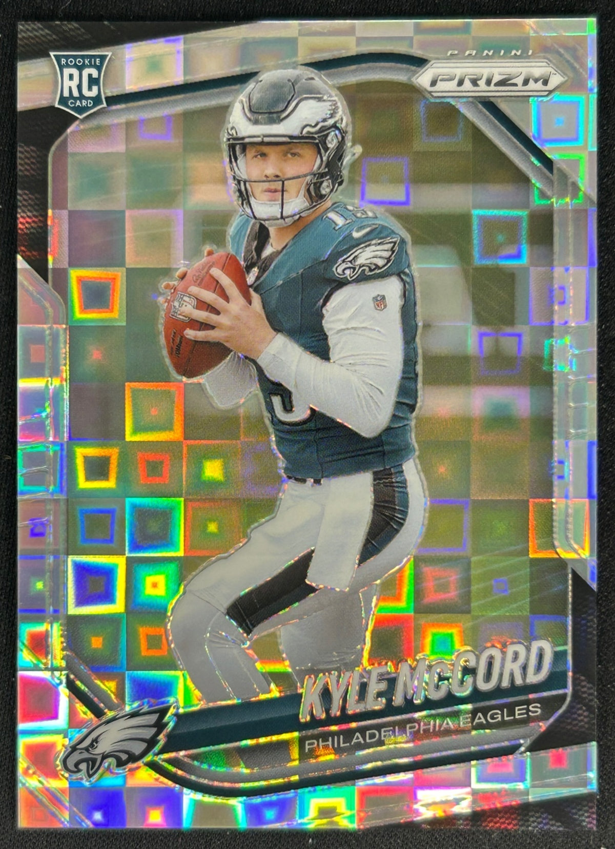 Kyle McCord 2025 Panini Prizm Pandora /400 Eagles Sports Trading Cards