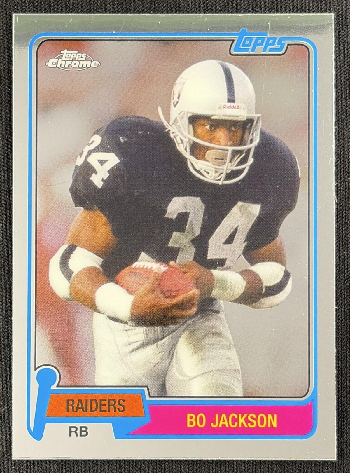 Bo Jackson 2015 Topps Chrome 60th Anniversary Raiders