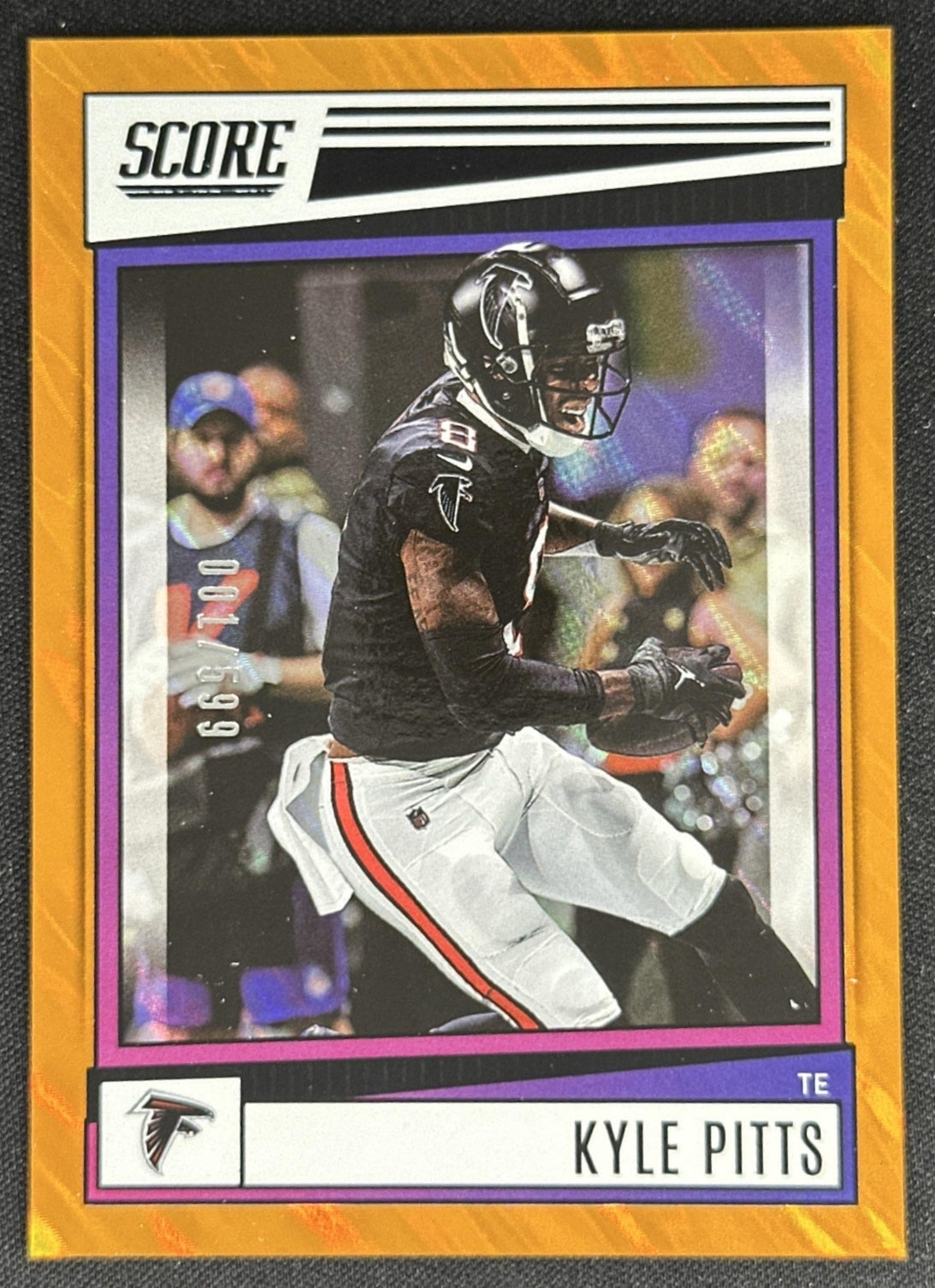 Kyle Pitts 2022 Panini Score Lava /599 Falcons