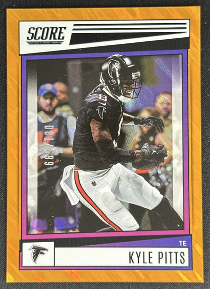 Kyle Pitts 2022 Panini Score Lava /599 Falcons