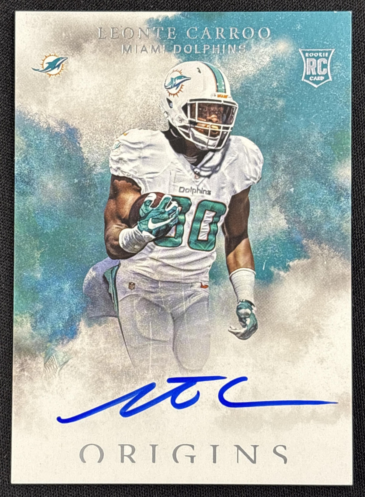 Leonte Carroo 2016 Panini Origins Rookie Auto Dolphins