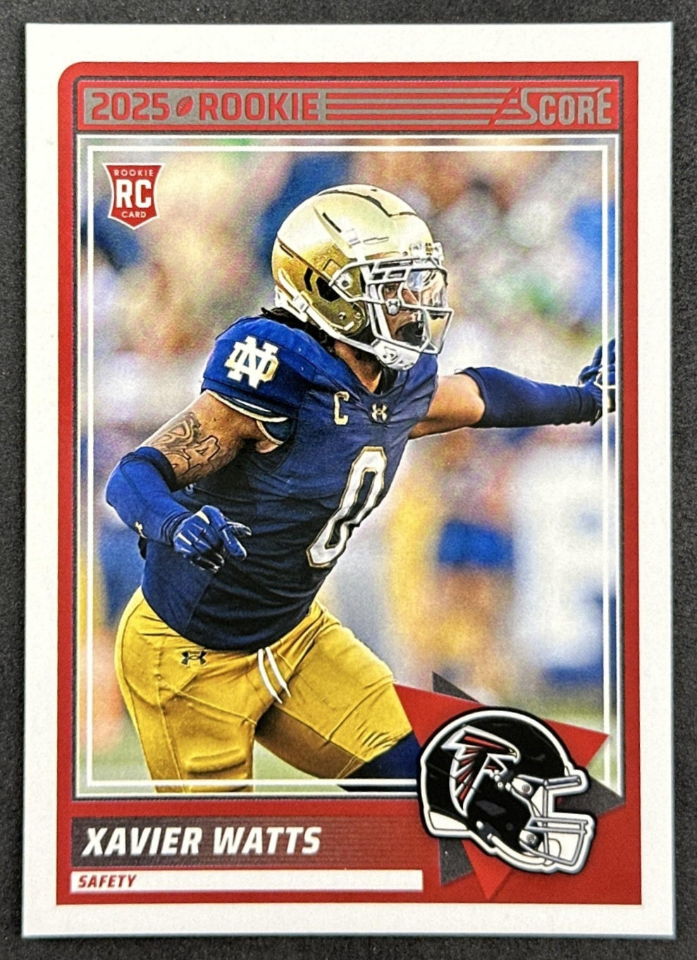 Xavier Watts 2025 Panini Score Rookies Falcons