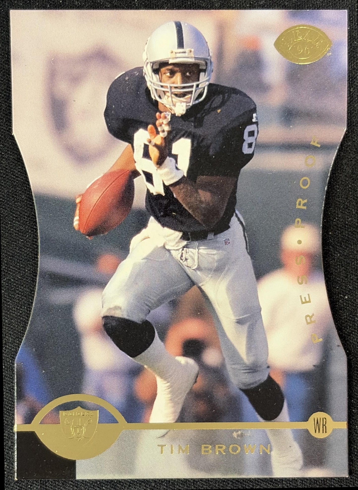 Tim Brown 1996 Leaf Press Proofs Raiders