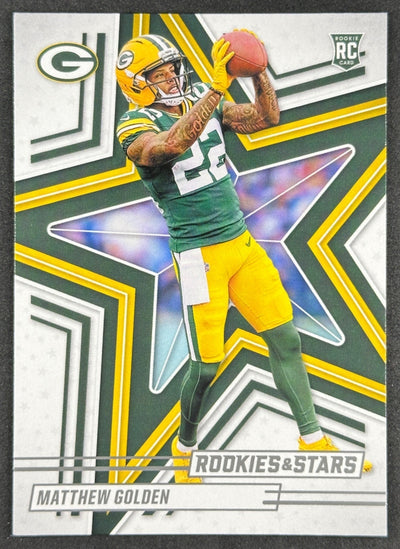 Matthew Golden 2025 Rookies & Stars Packers Sports Trading Card