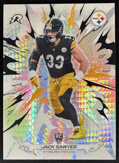 Jack Sawyer 2025 Topps Resurgence Prism Refractor Steelers