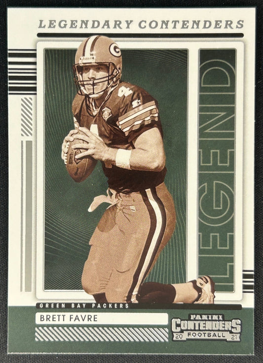 Brett Favre 2021 Panini Contenders Gladiators Packers