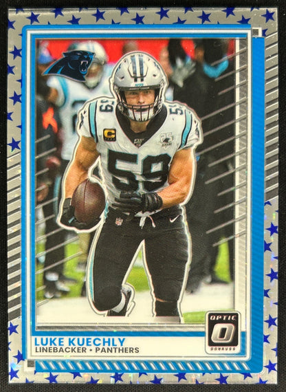 Luke Kuechly 2025 Donruss Optic Stars Prizm Panthers Sports Trading Cards