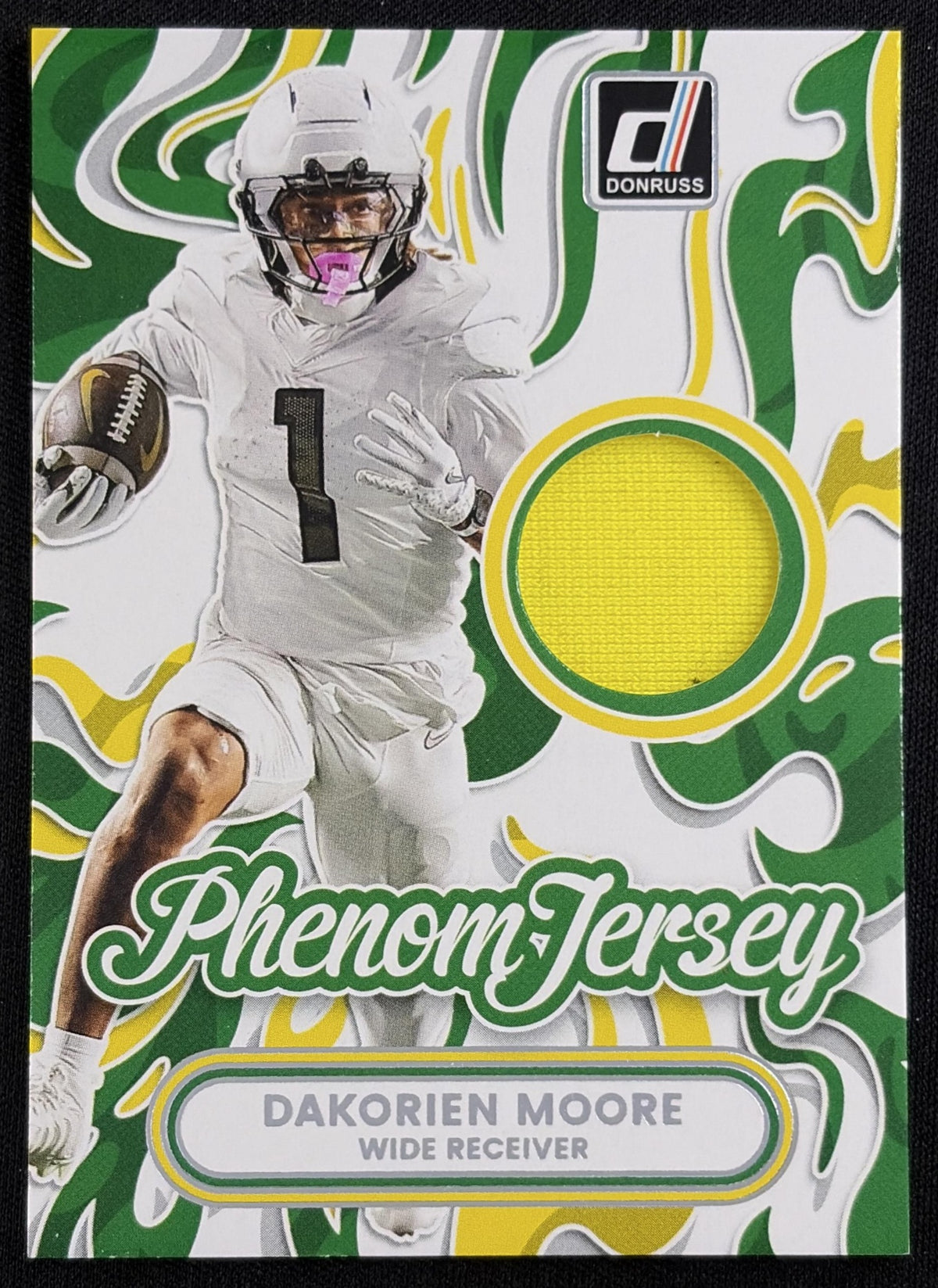 Dakorien Moore 2026 Panini Donruss Phenom Jerseys Ducks