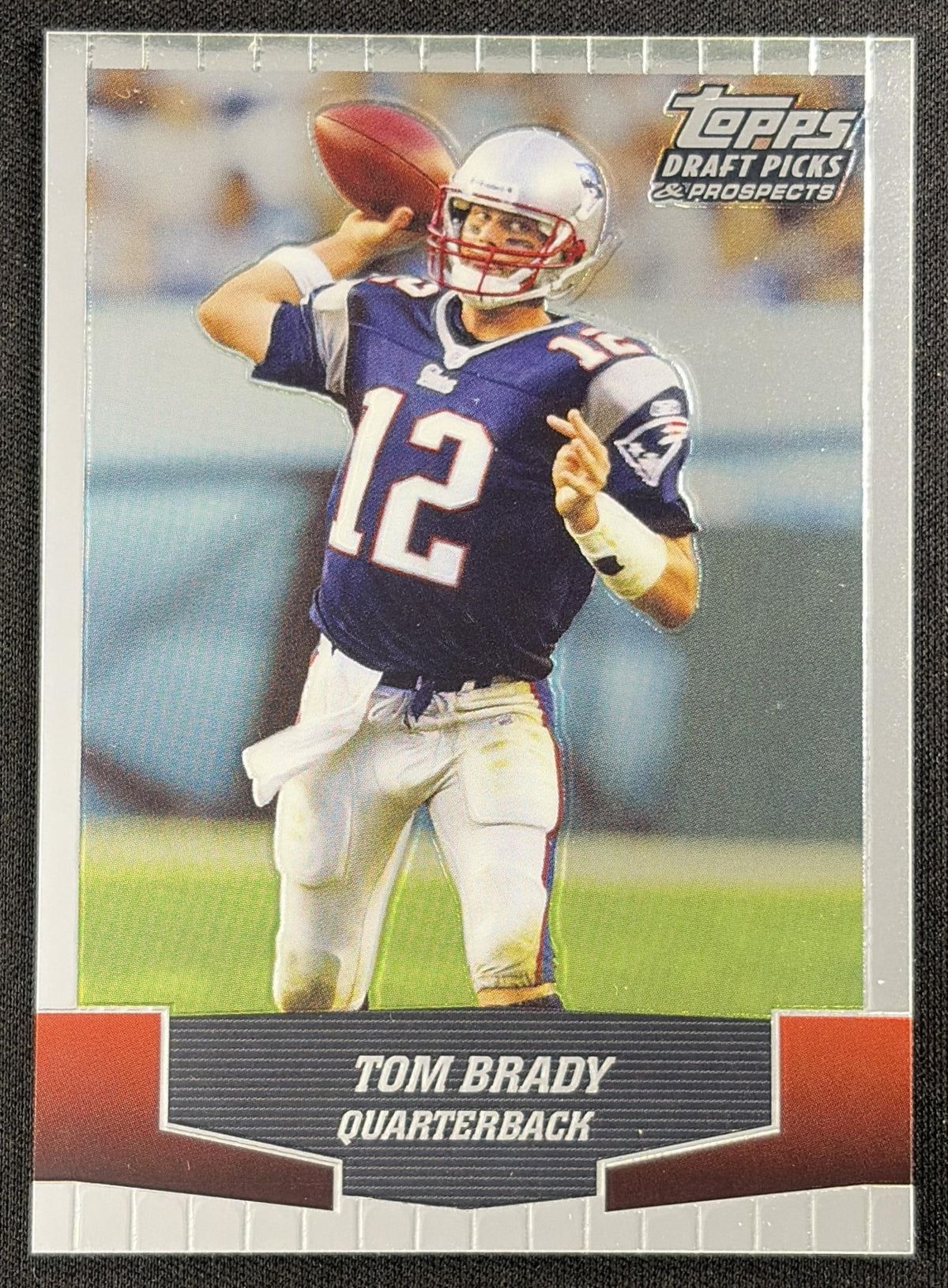 Tom Brady 2004 Topps Draft Picks & Prospects Patriots
