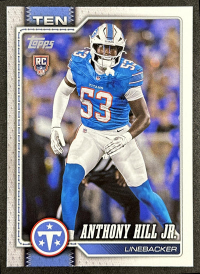 Anthony Hill Jr. 2026 Topps Flagship Rookie Titans Sports Trading Cards