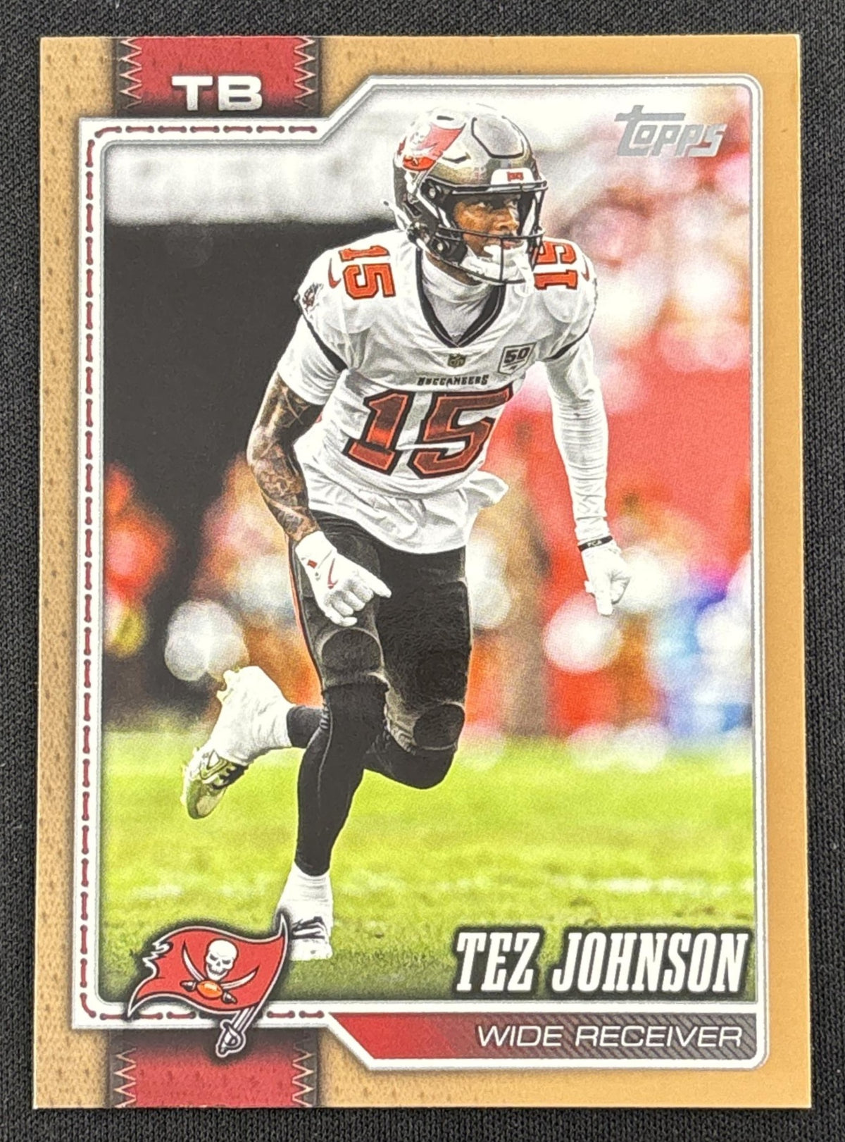 Tez Johnson 2026 Topps Gold /2026 Buccaneers