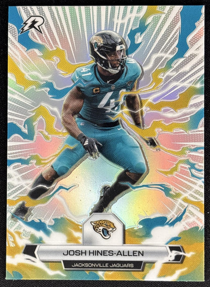 Josh Hines-Allen 2025 Topps Resurgence Refractor Jaguars