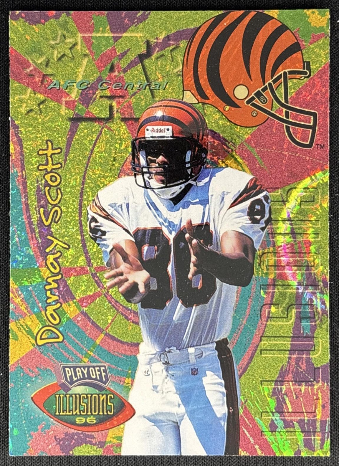 Darnay Scott 1996 Playoff Illusions Bengals front