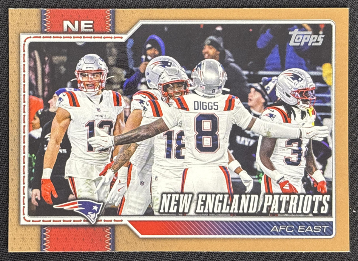 New England Patriots 2026 Topps Gold /2026