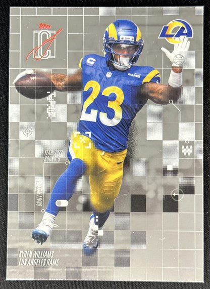 Kyren Williams 2025 Topps Signature Class After Image Rams front